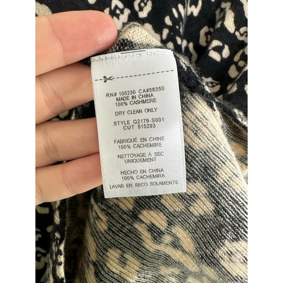 Equipment femme sloane leopard print cashmere sweater - Picture 6 of 8